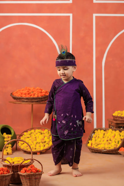 BANSI ANGARKHA DHOTI SET