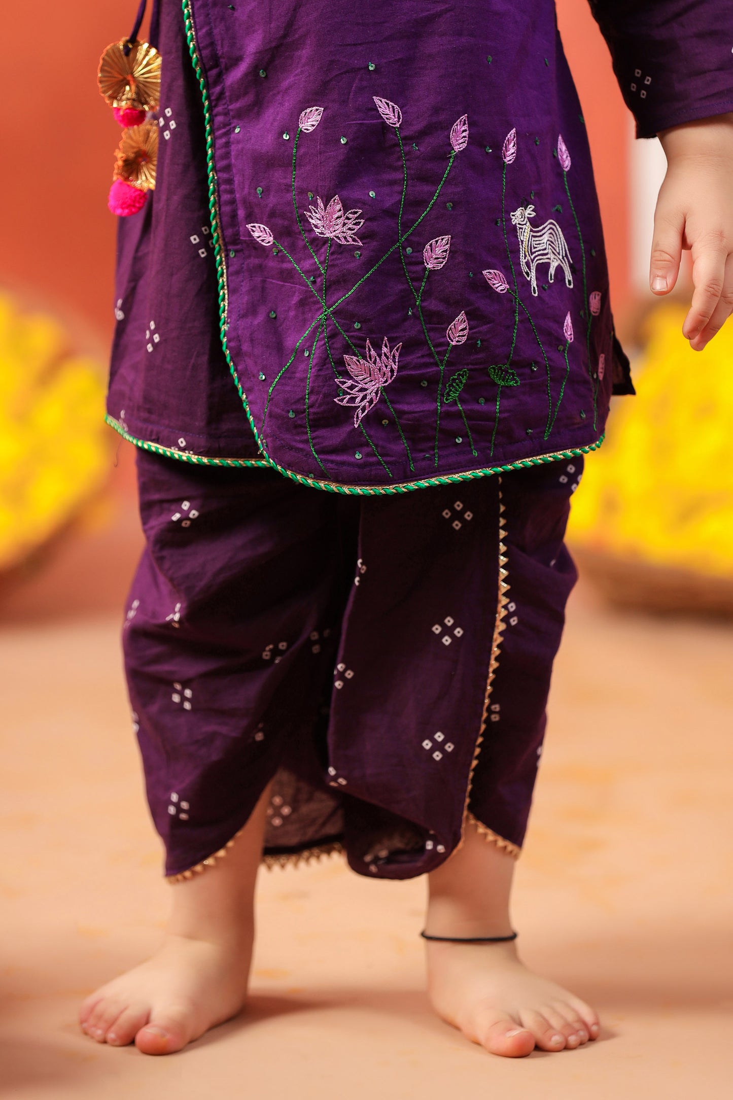 BANSI ANGARKHA DHOTI SET