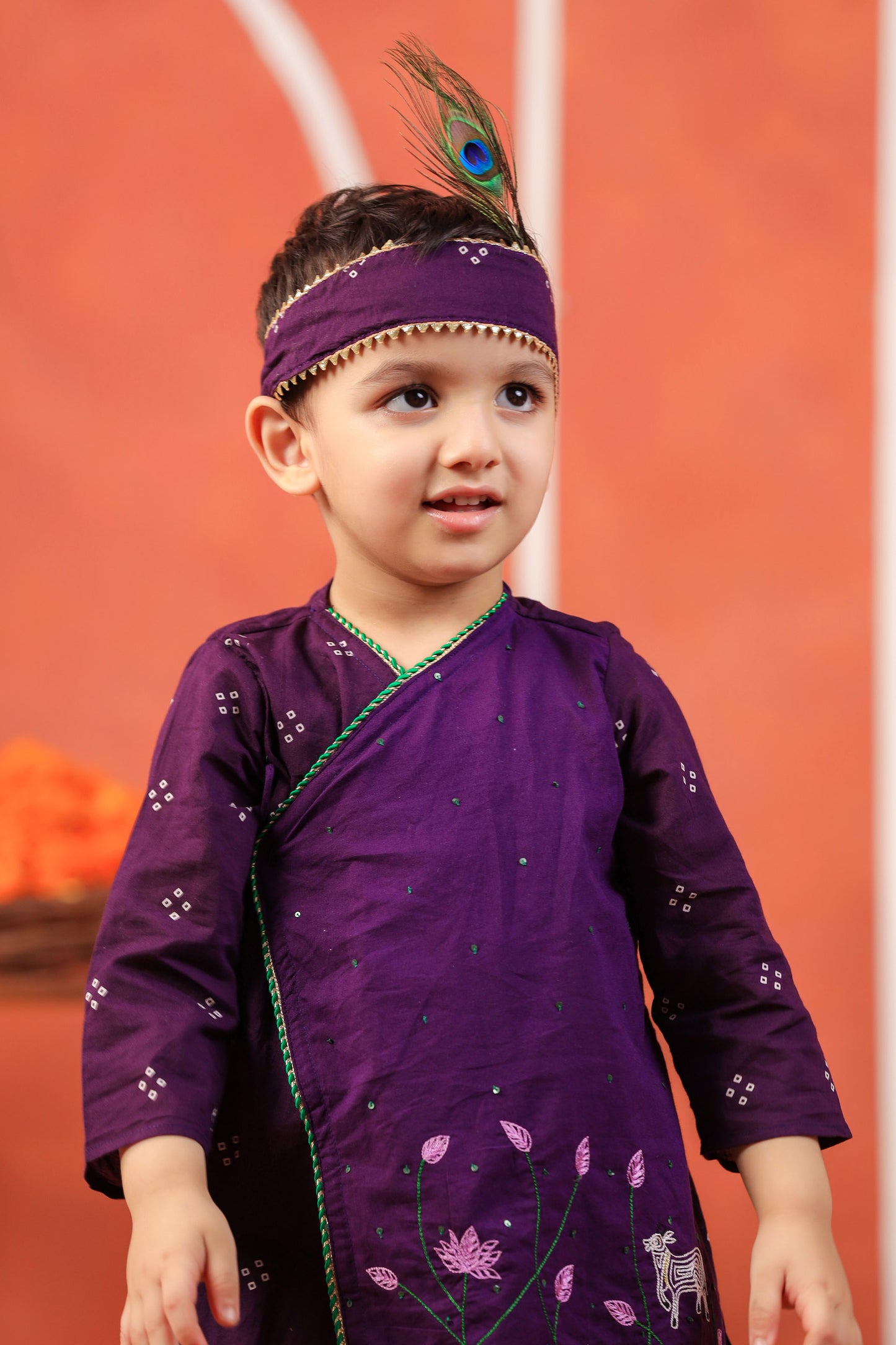 BANSI ANGARKHA DHOTI SET