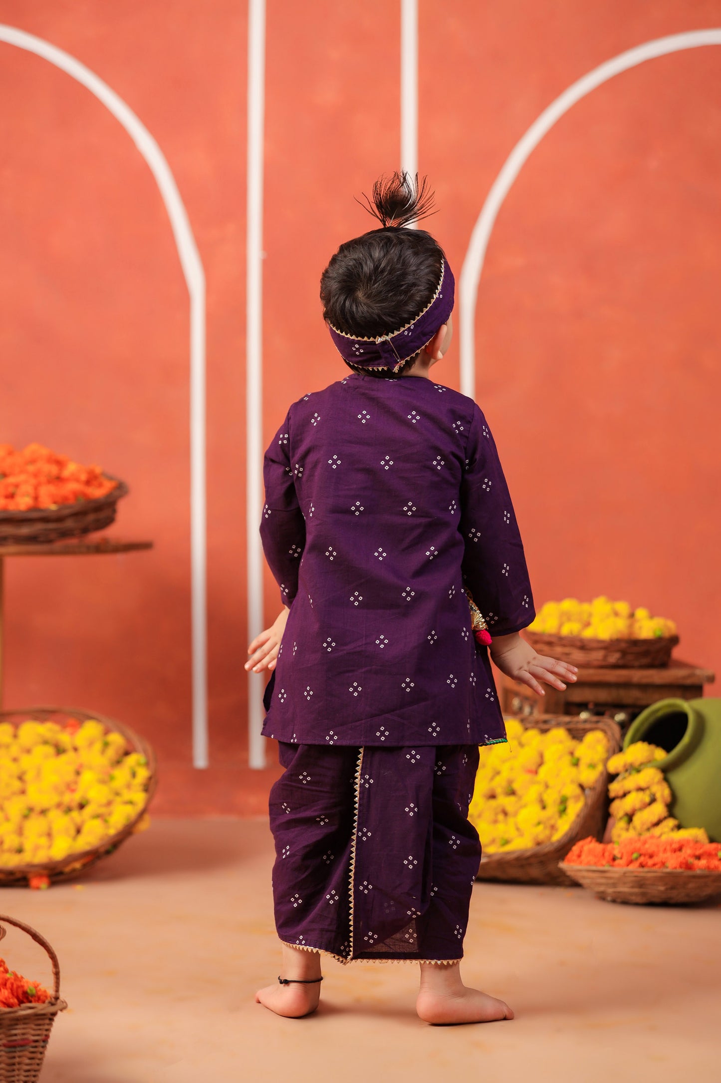 BANSI ANGARKHA DHOTI SET