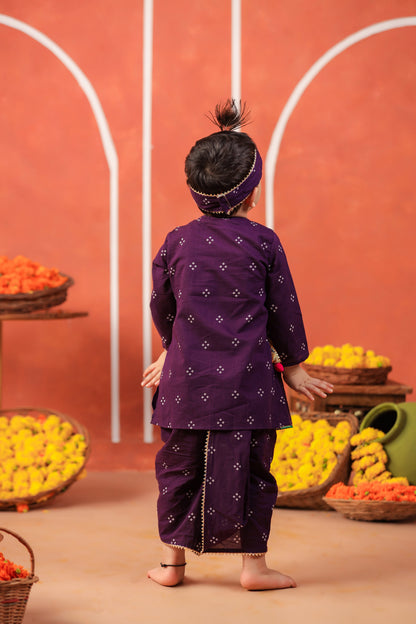 BANSI ANGARKHA DHOTI SET