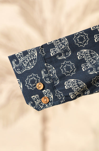 BOY ELEPHANT SHIRT SET