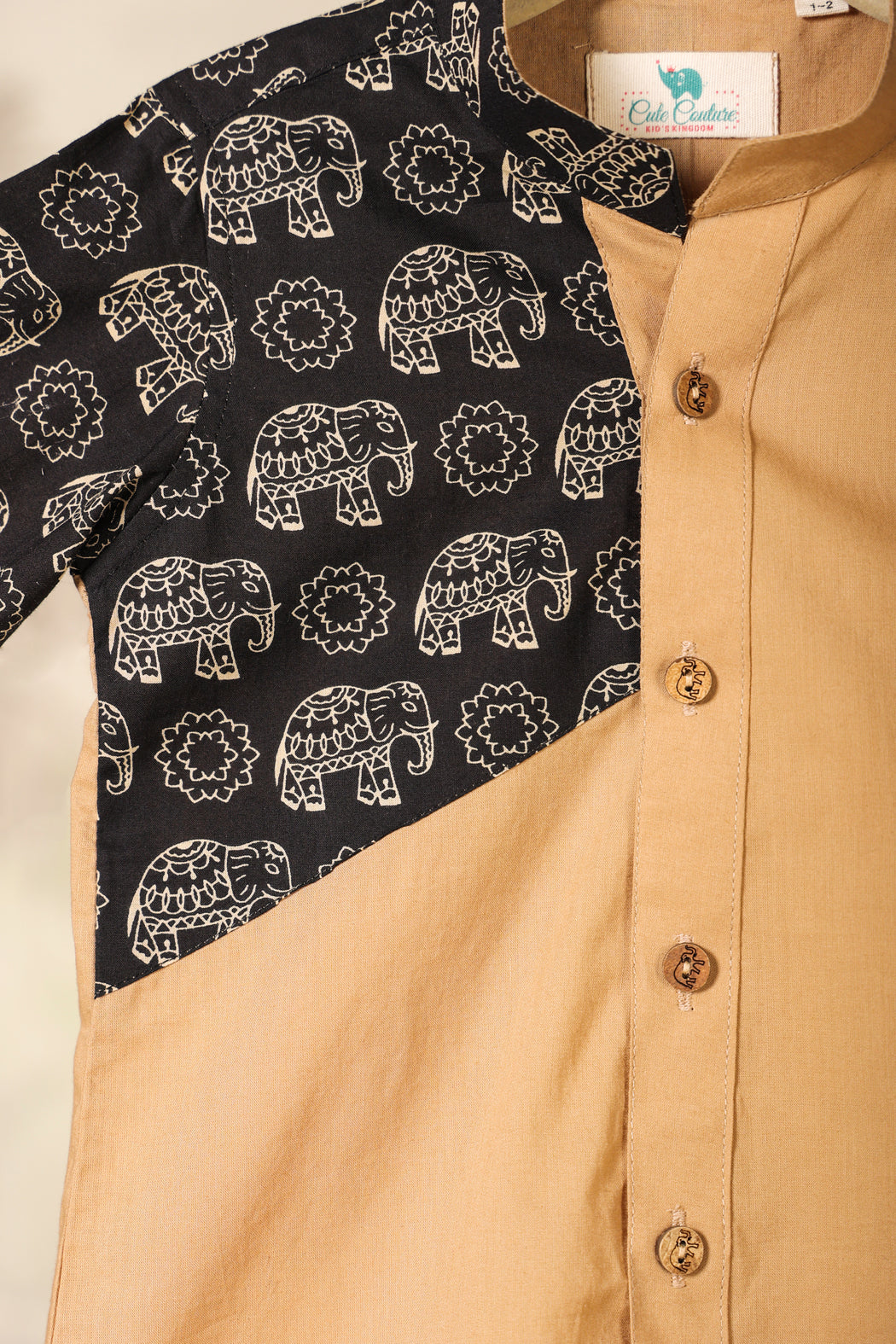 BOY ELEPHANT SHIRT SET