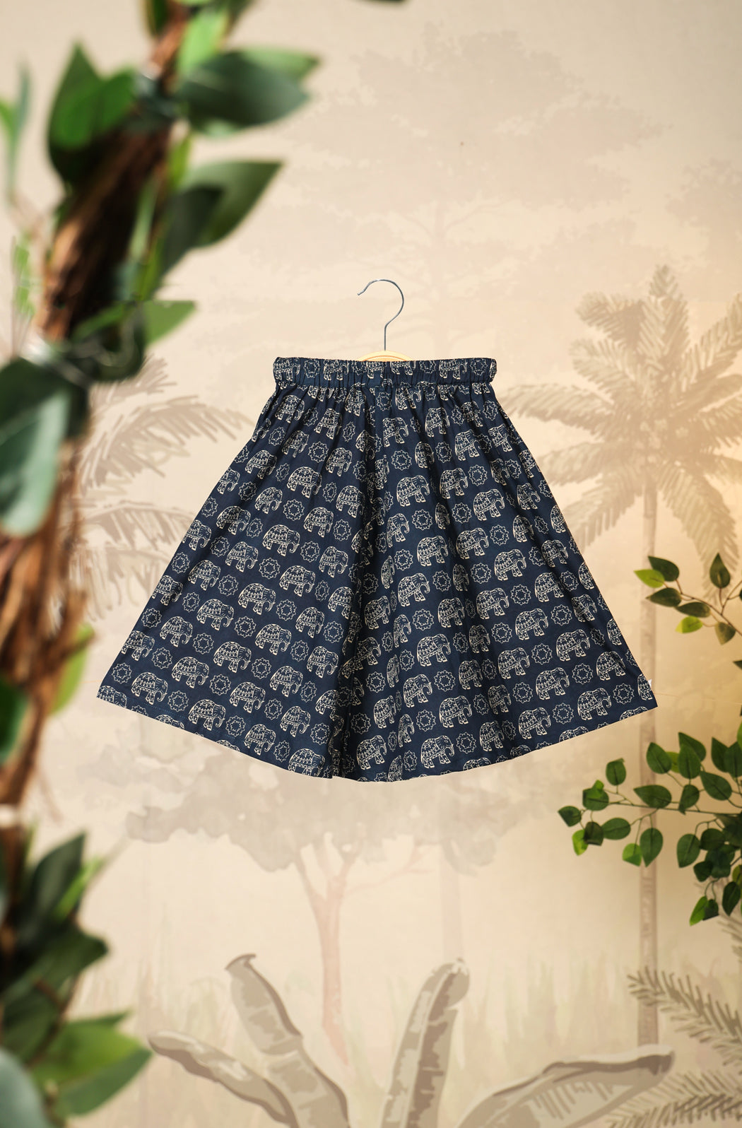 GIRL ELEPHANT SKIRT TOP SET