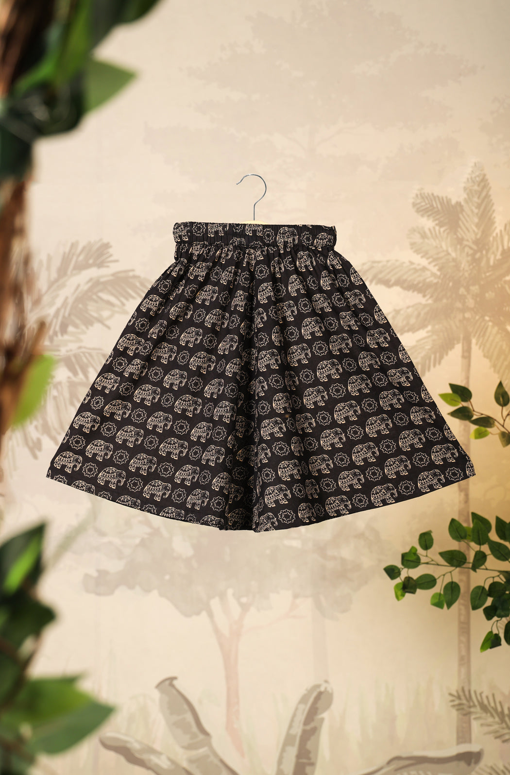 GIRL ELEPHANT SKIRT TOP SET