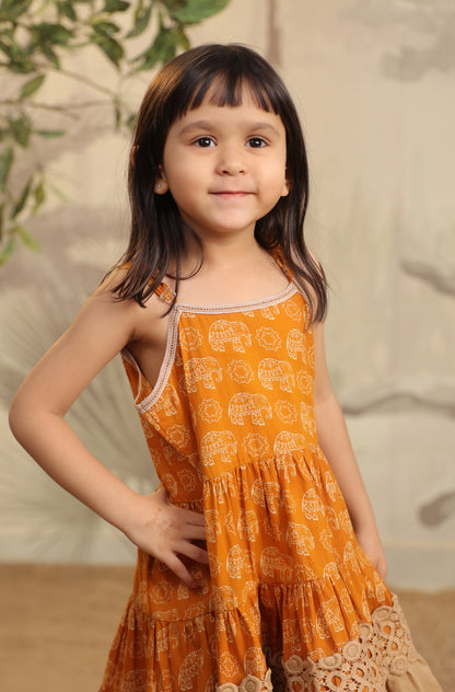 GIRL ELEPHANT FROCK