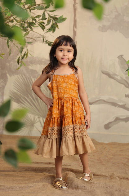 GIRL ELEPHANT FROCK