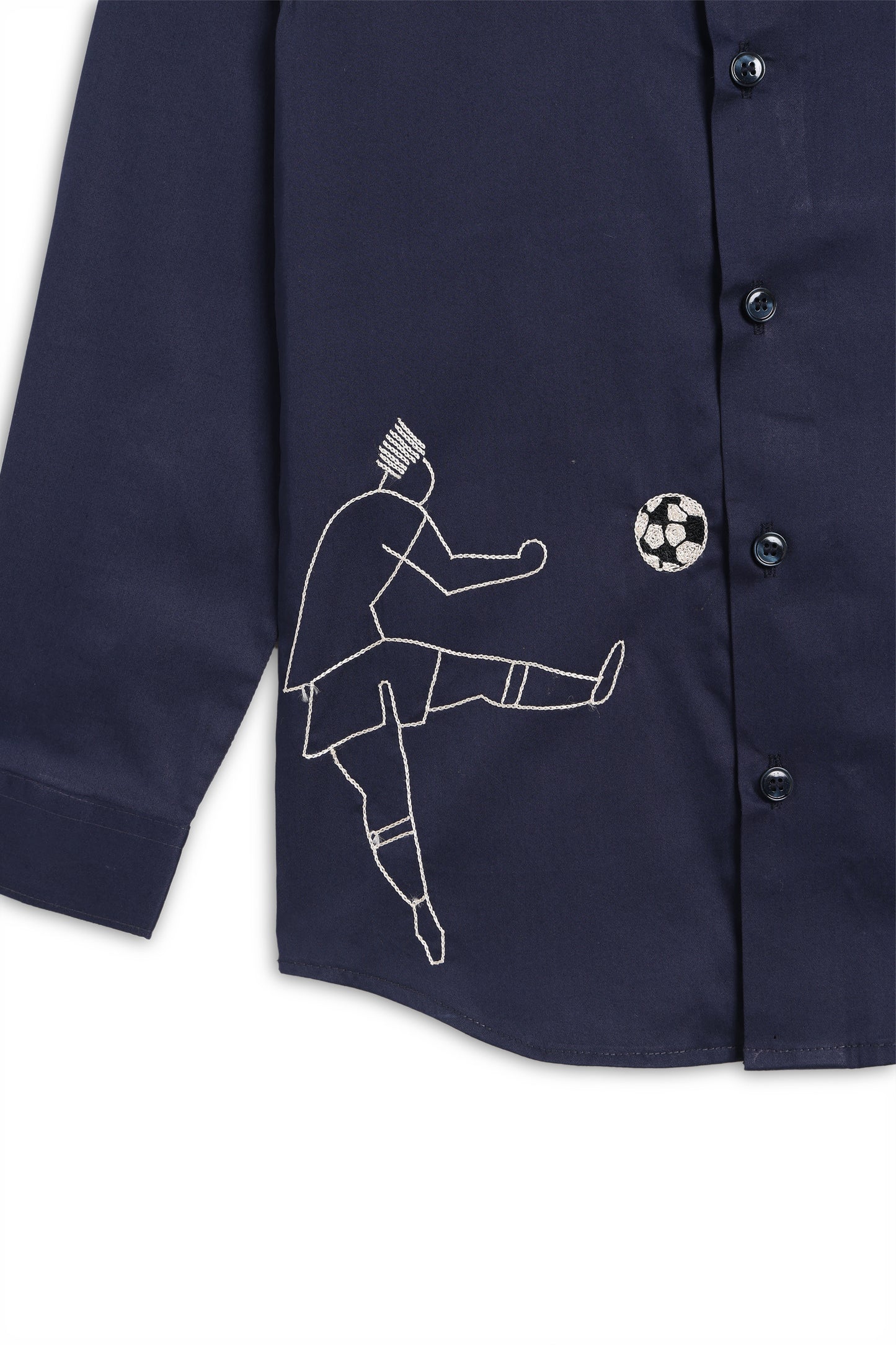 Goal Mode Embroidered Shirt