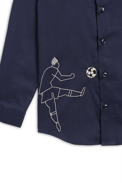 Goal Mode Embroidered Shirt