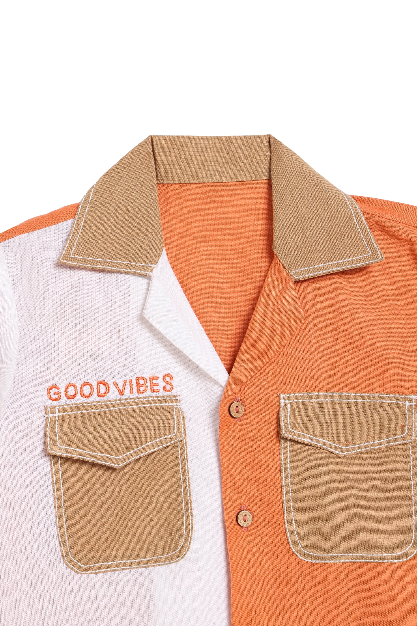 Good Vibes Colorblock Shirt
