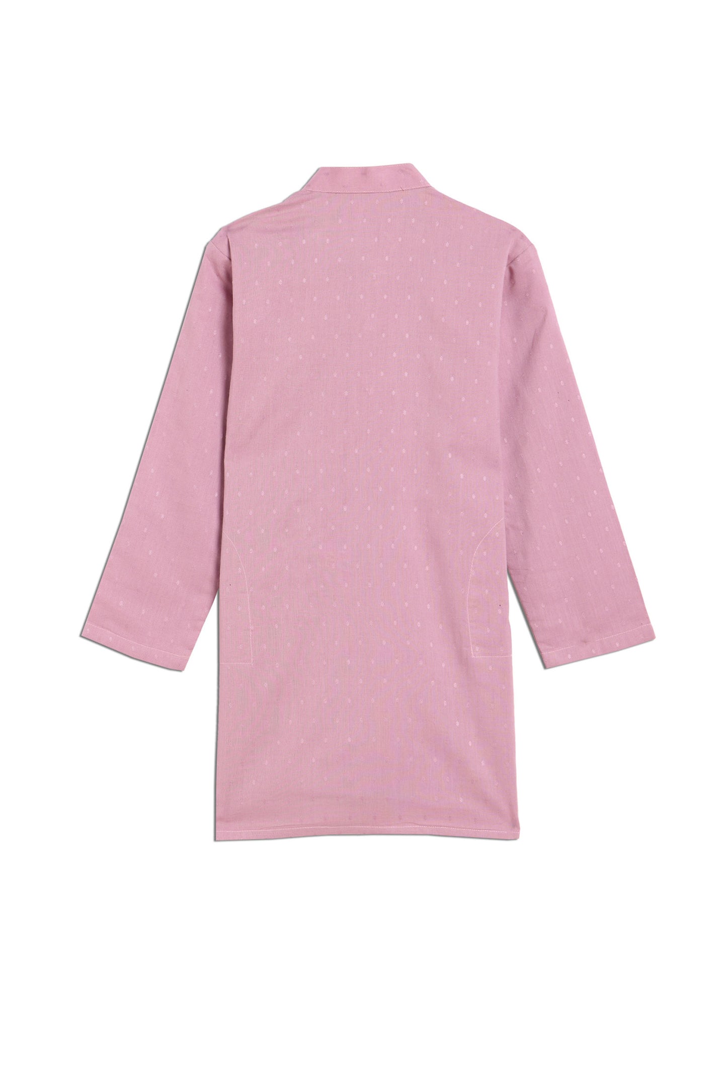 Peacock Glory Threaded Mauve Kurta Set