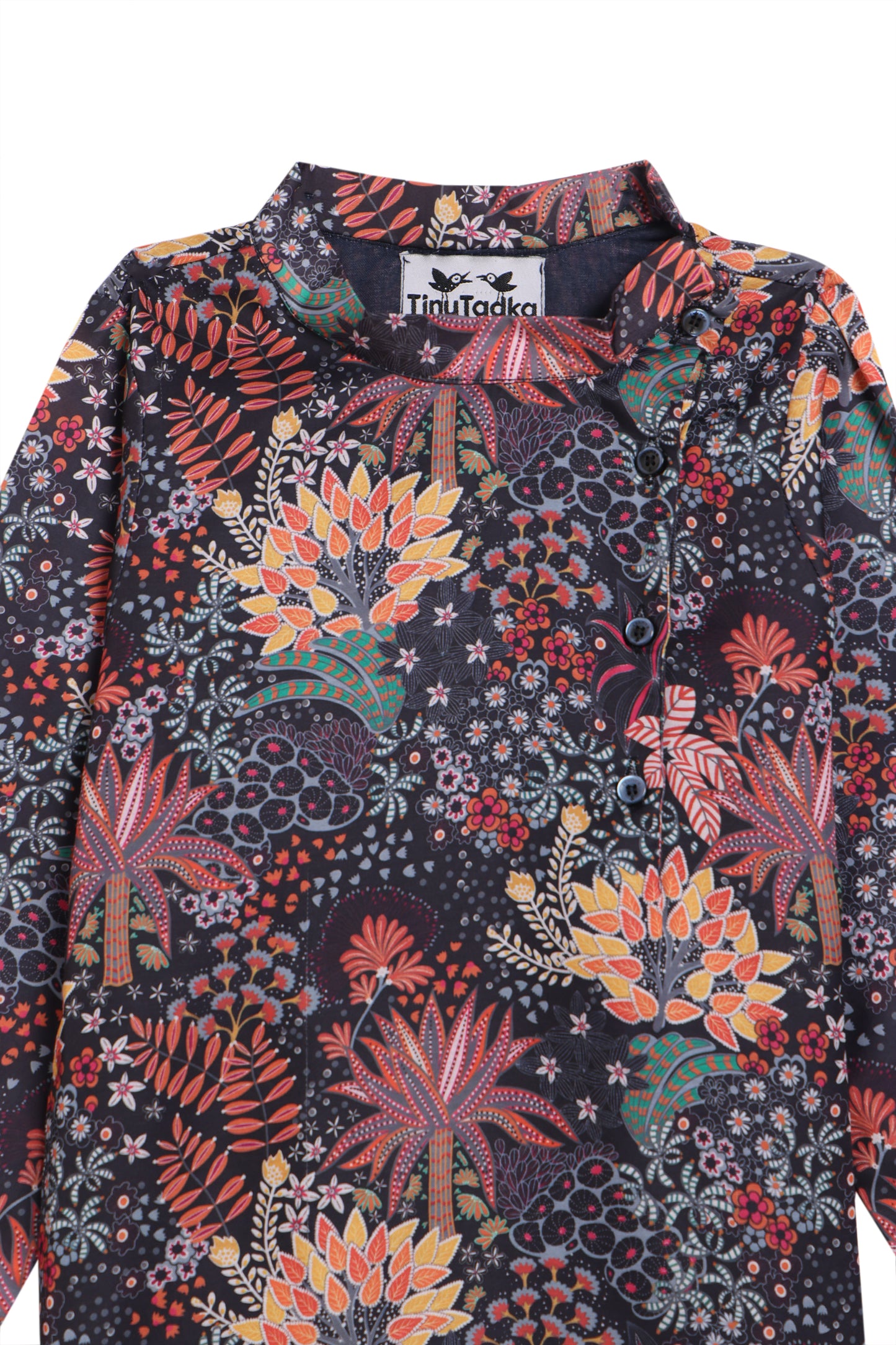 FLORAL FANTASY KURTA SET