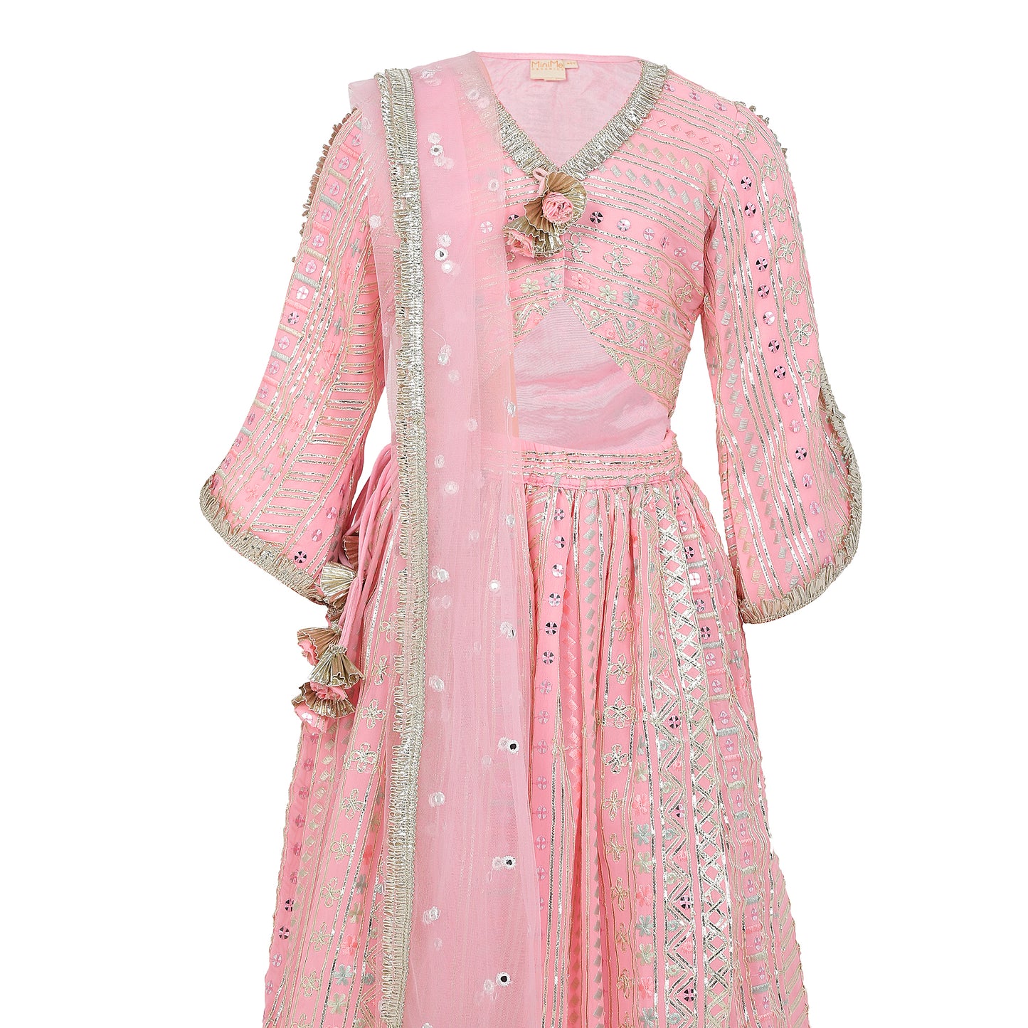 Georgrette Chikankari lehenga set