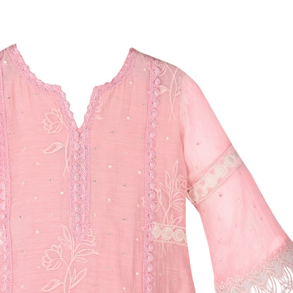 CHANDERI SILK SUIT SET