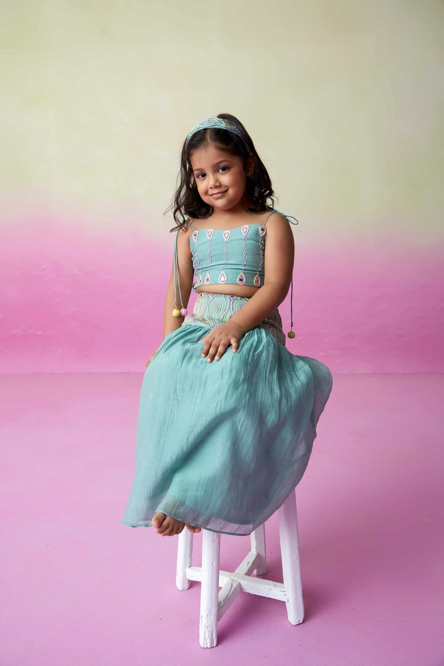 FEATHERLIGHT CLOUD SKIRT TOP SET