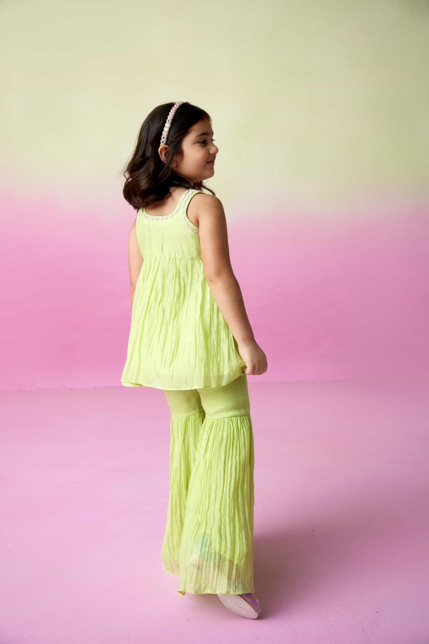 SWEET PEA SHARARA SET