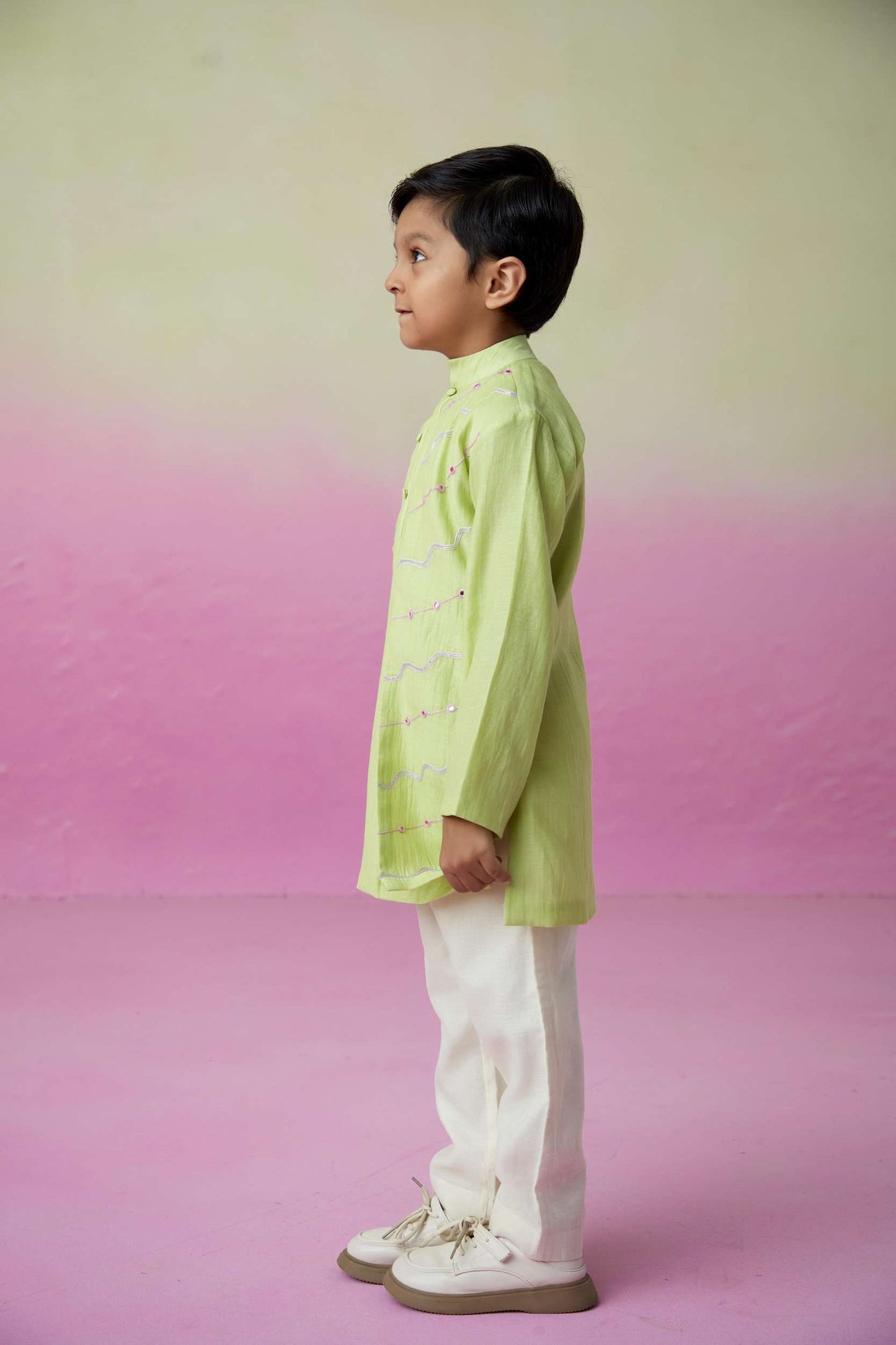 LIME WIRE KURTA SET