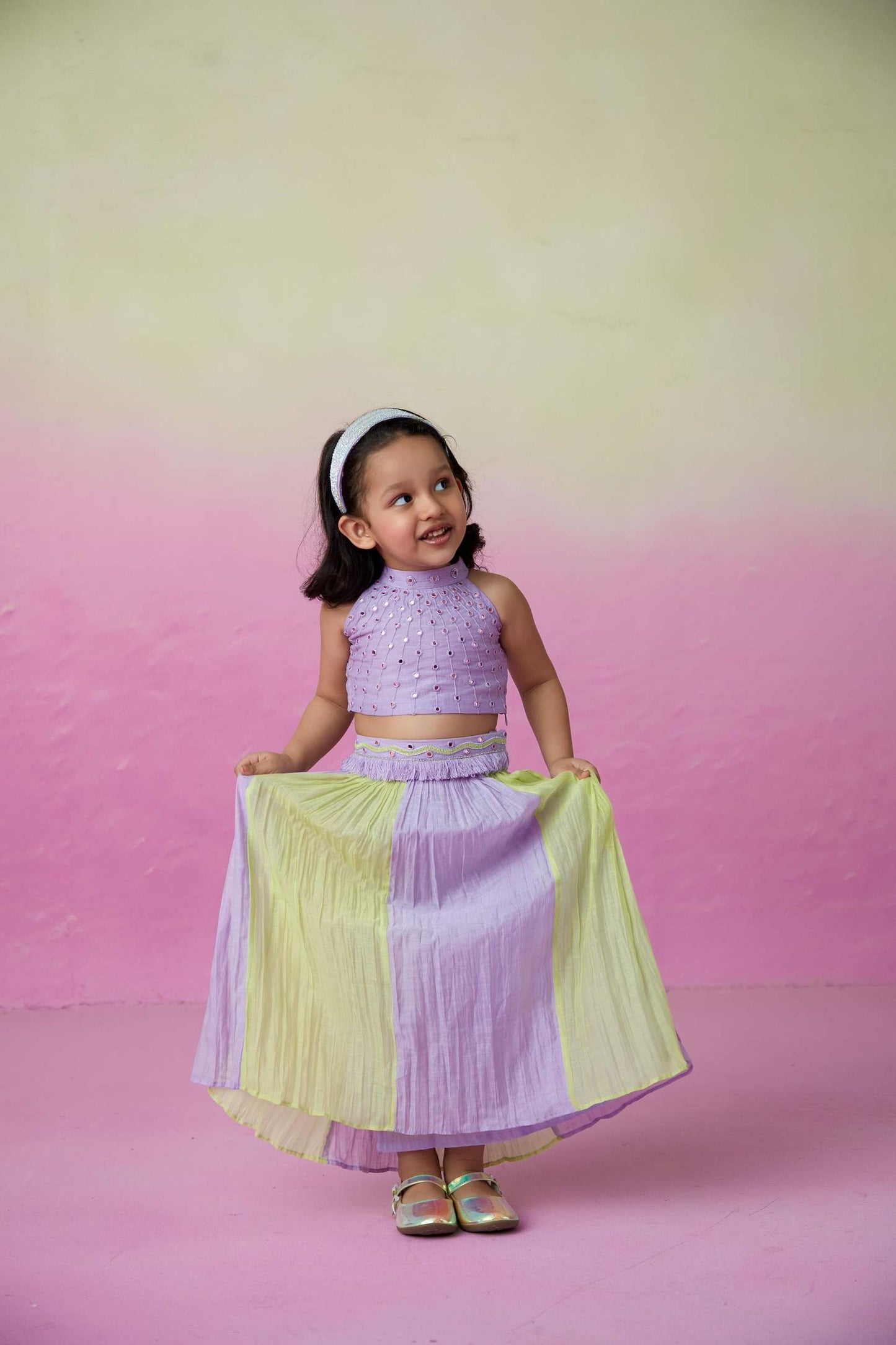RAINBOW DREAM SKIRT TOP SET