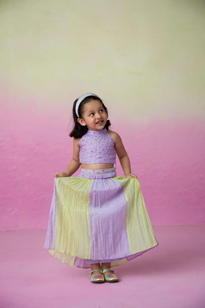 RAINBOW DREAM SKIRT TOP SET