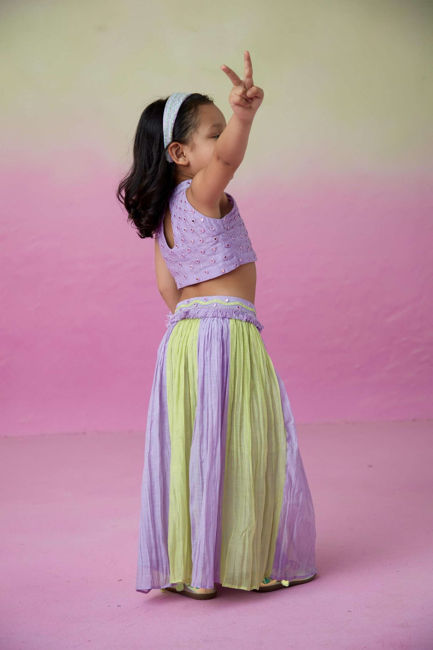 RAINBOW DREAM SKIRT TOP SET