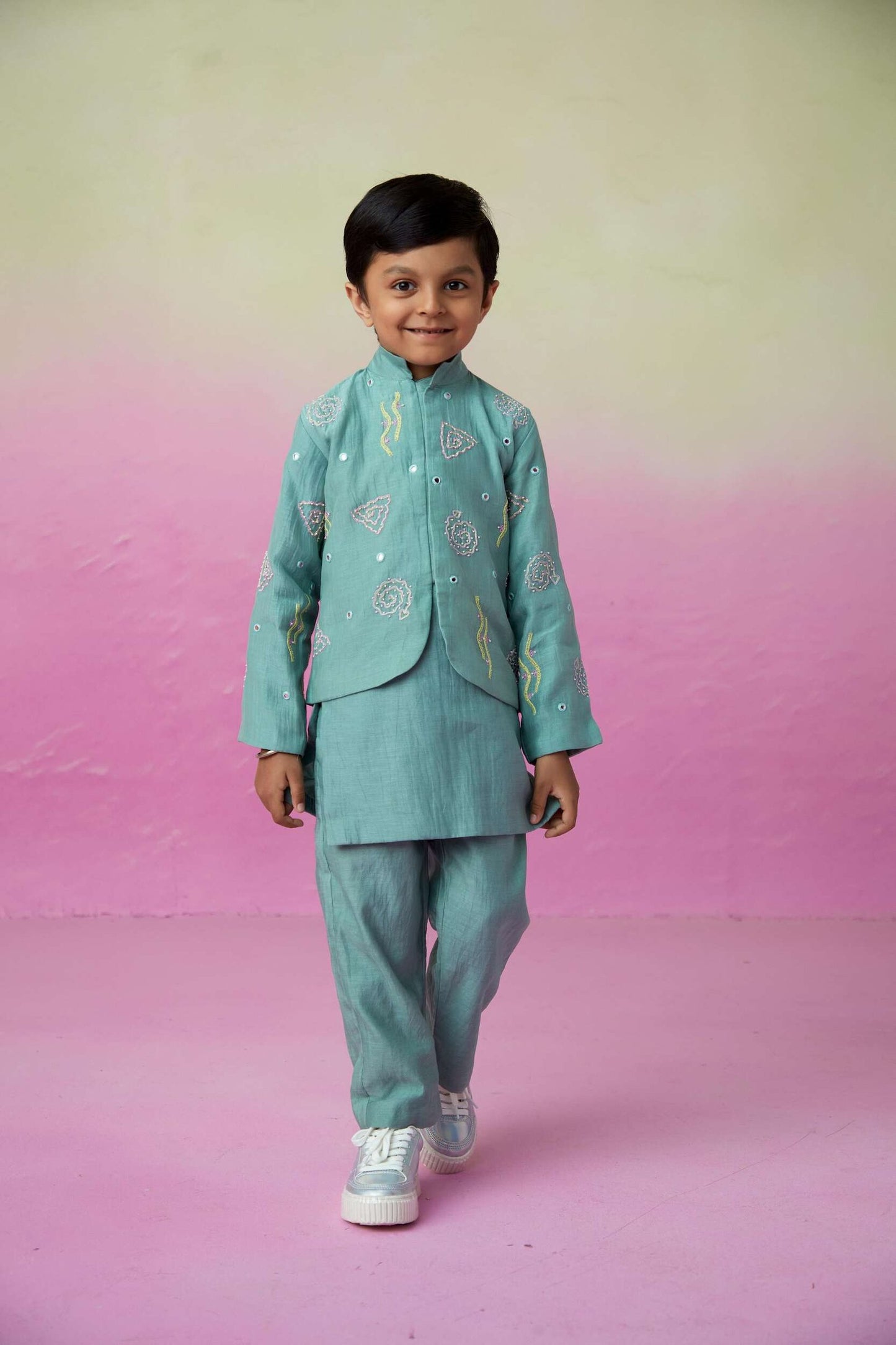 OCEAN VOYAGER KURTA SET