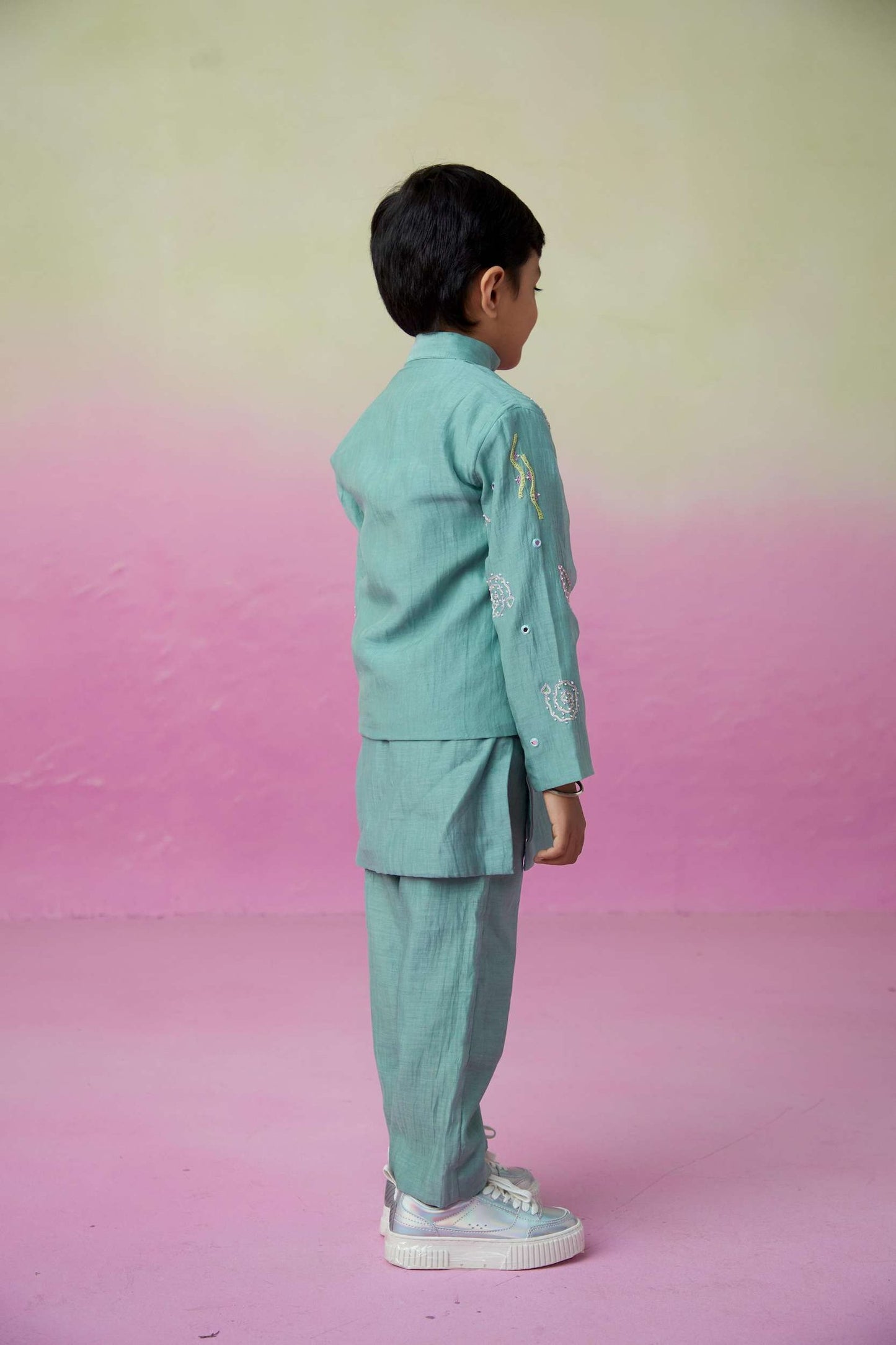 OCEAN VOYAGER KURTA SET