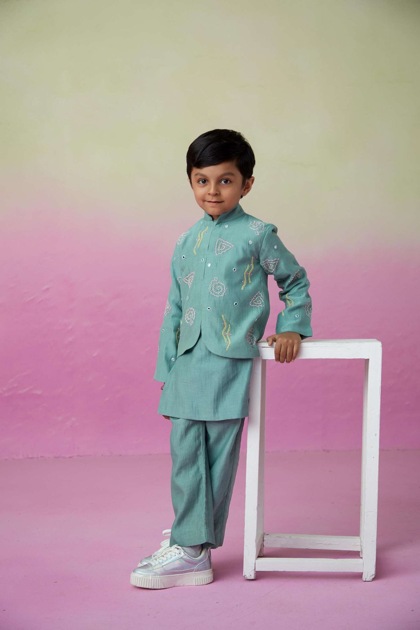 OCEAN VOYAGER KURTA SET