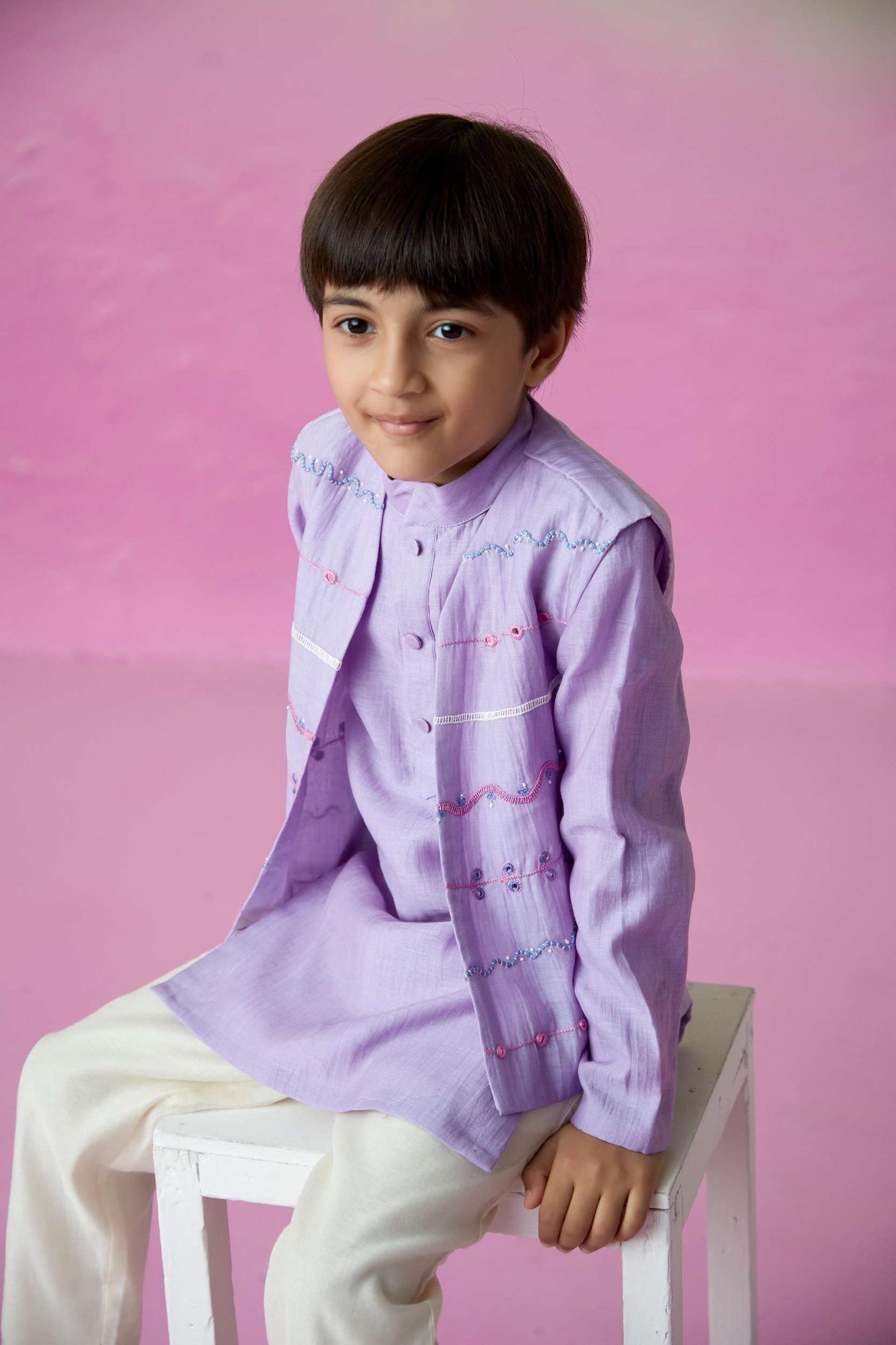 LAVENDER SKIES KURTA SET