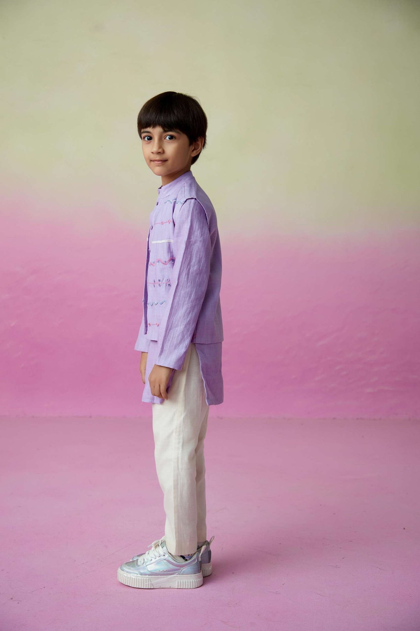 LAVENDER SKIES KURTA SET