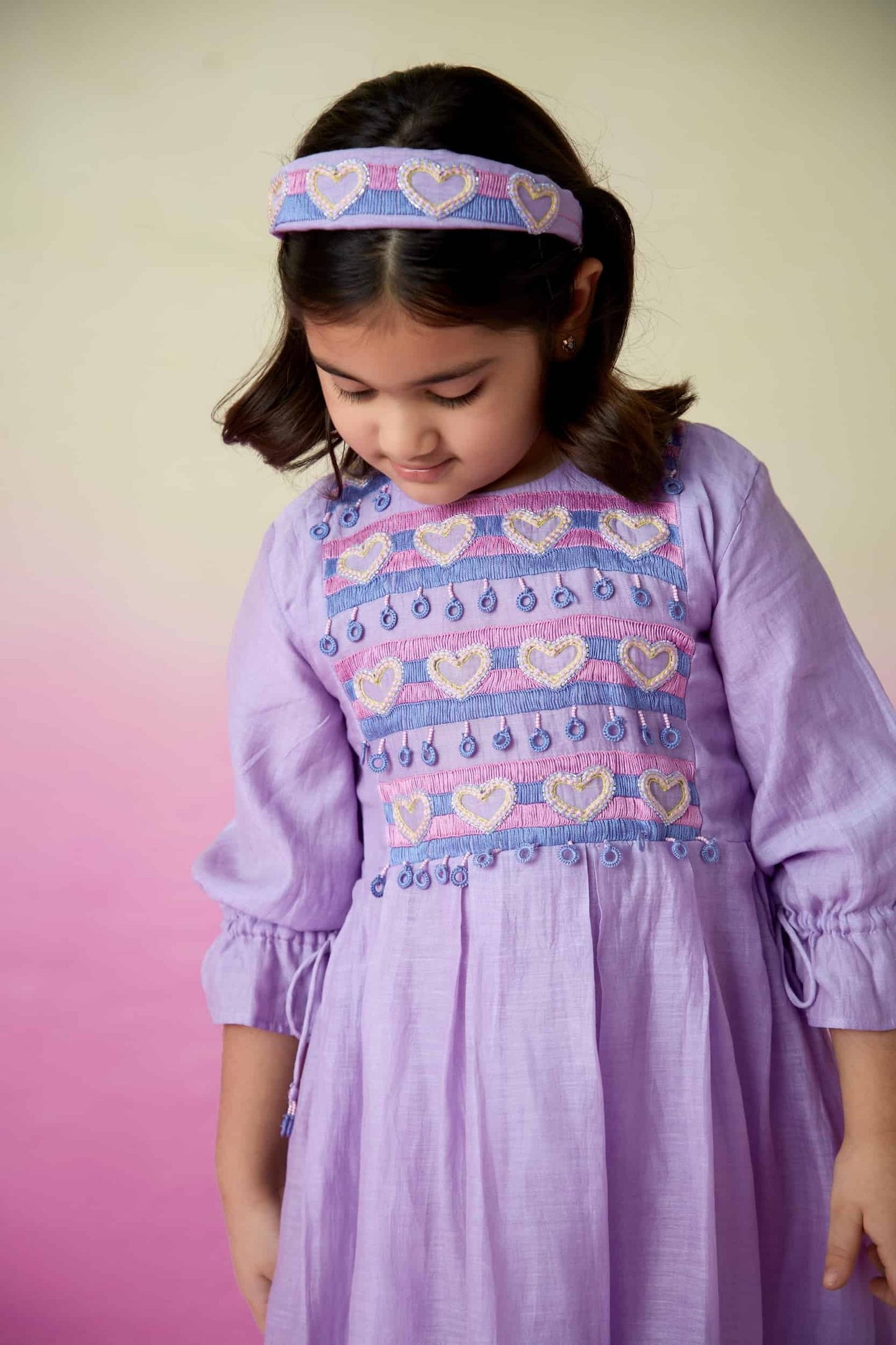 LAVENDER BLOSSOM DRESS