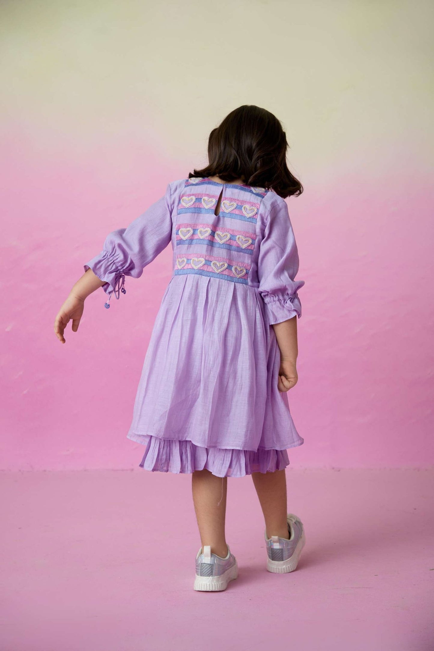 LAVENDER BLOSSOM DRESS