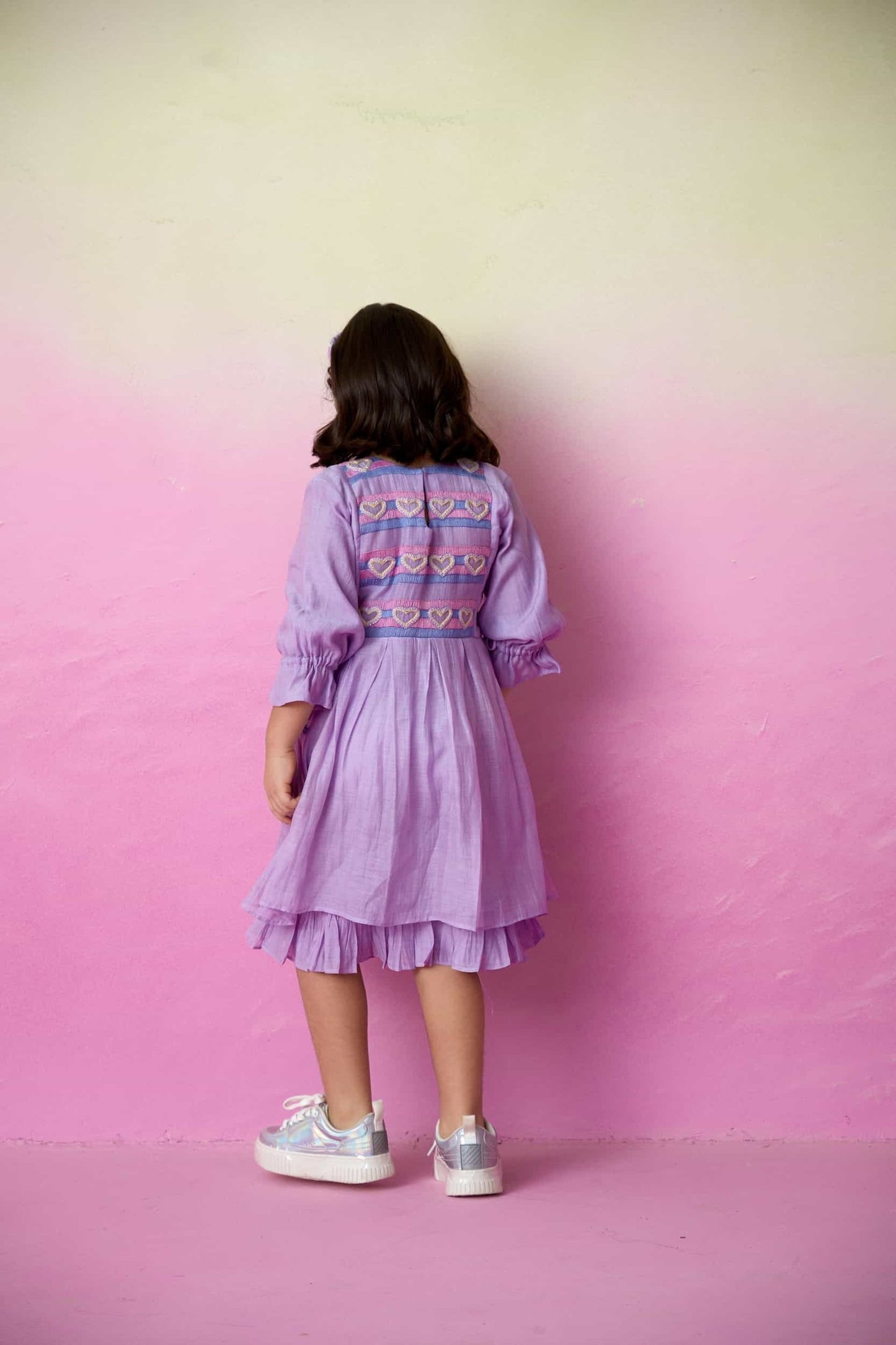 LAVENDER BLOSSOM DRESS