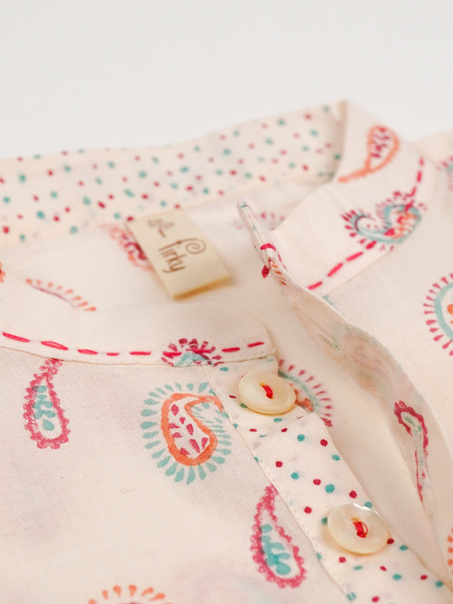 Buta Print Kurta Pyjama Set
