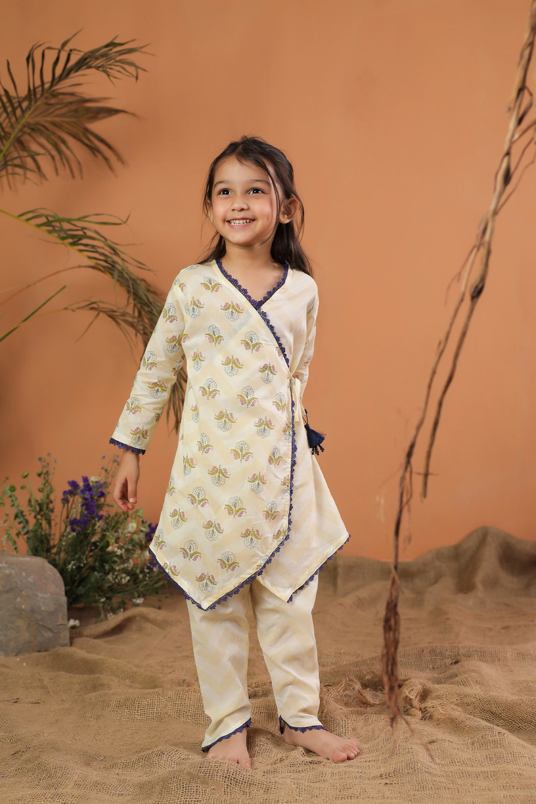 Floral Printed Kurta Set