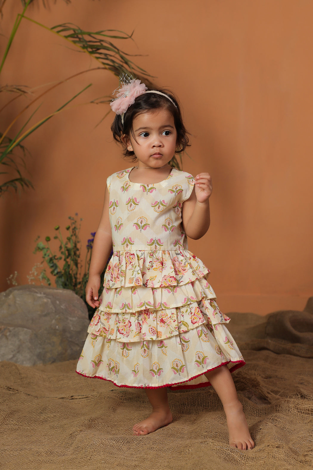 Floral Tiered Frock