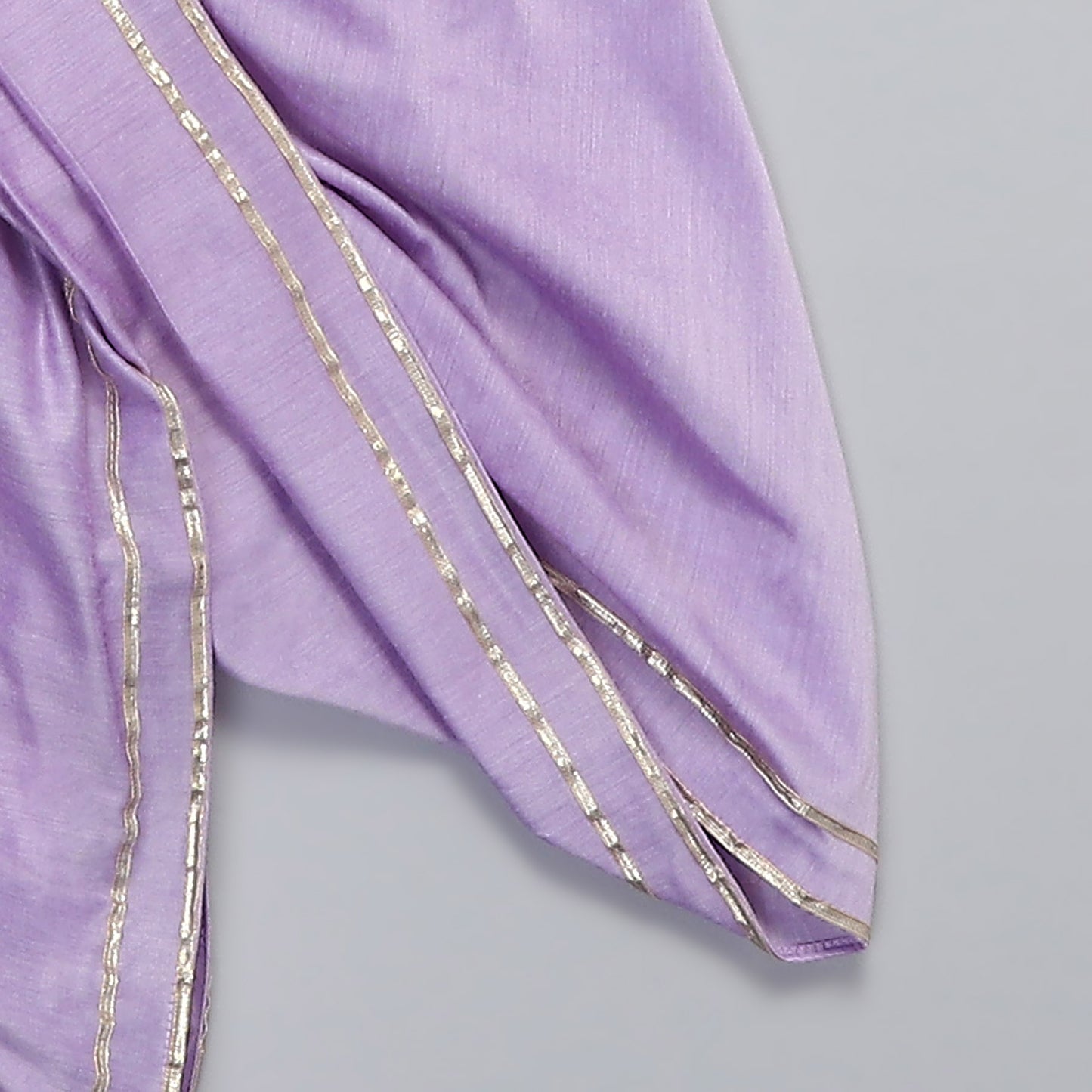 PURPLE COLOR /GANESH PRINT KURTA DHOTI SET