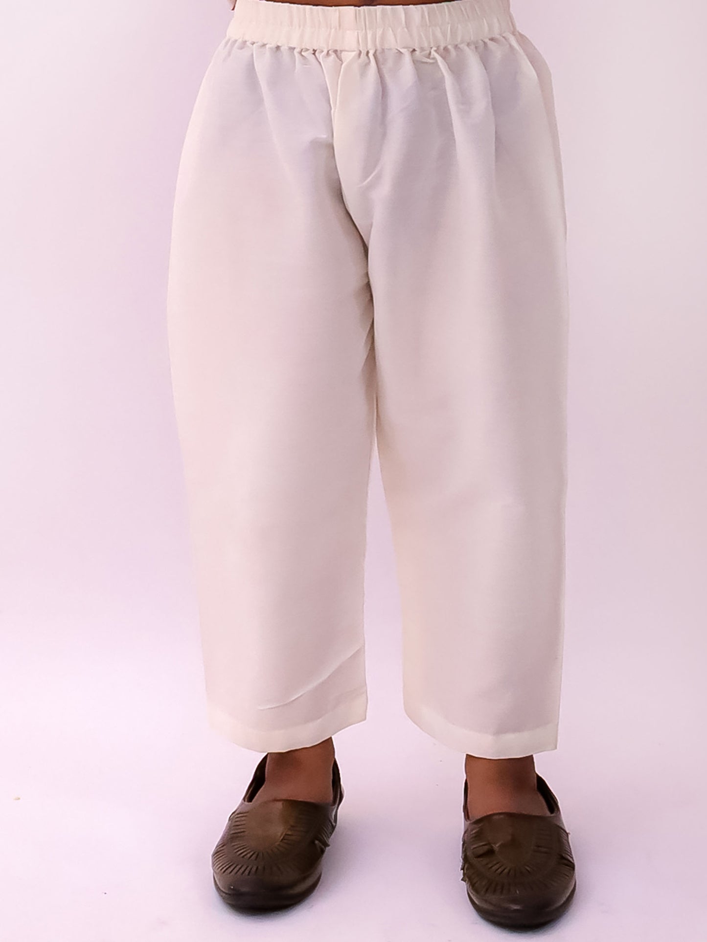 Mishti White Kurta Pyjama and Jacket For Boys