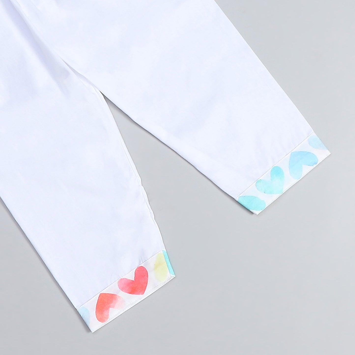 HEART PRINT KURTA PAYJAMA SET