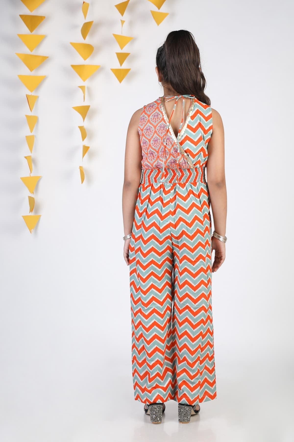 VIBRANT ALLURE PRINTED JUMPSUIT