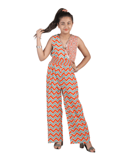 VIBRANT ALLURE PRINTED JUMPSUIT