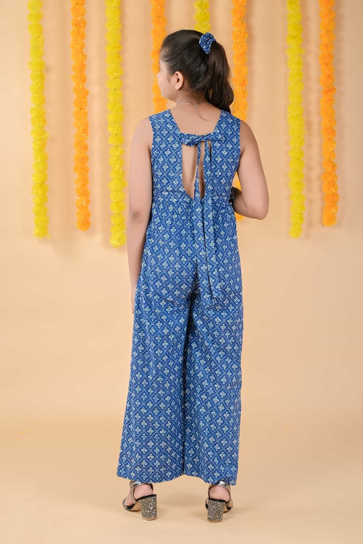 COTTON SHARARA JUMPSUIT