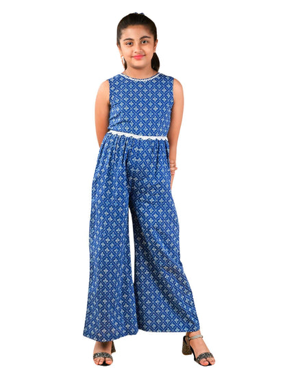 COTTON SHARARA JUMPSUIT