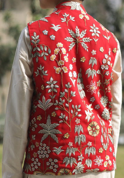 Kurta Pajama With Nehru Jacket