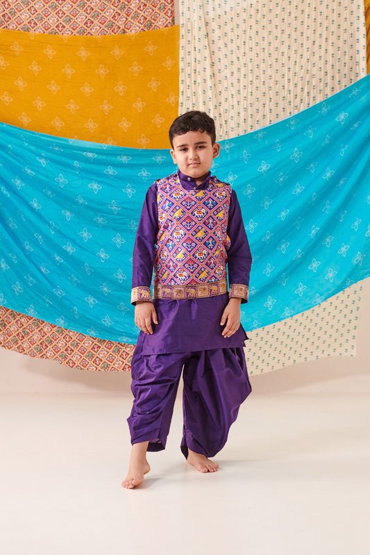 BOY PATOLA 3 PC BANDI  SET