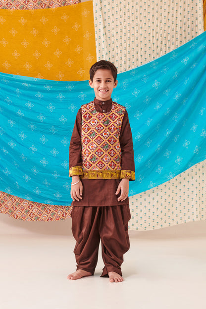 BOY PATOLA 3 PC BANDI  SET