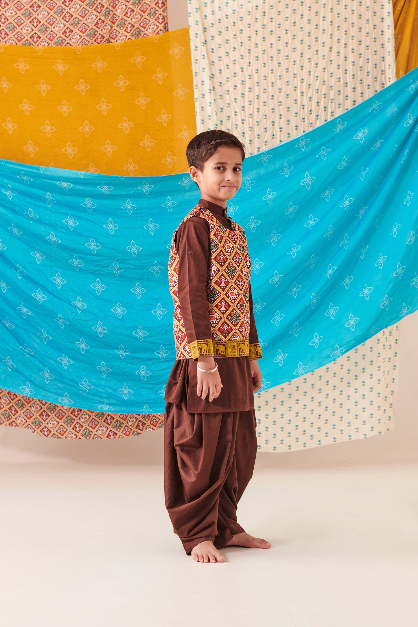 BOY PATOLA 3 PC BANDI  SET