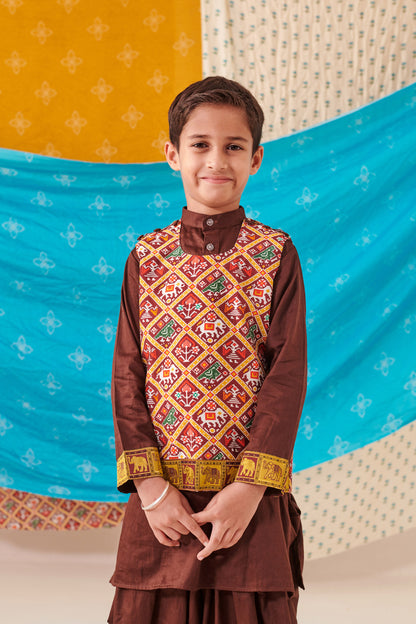 BOY PATOLA 3 PC BANDI  SET