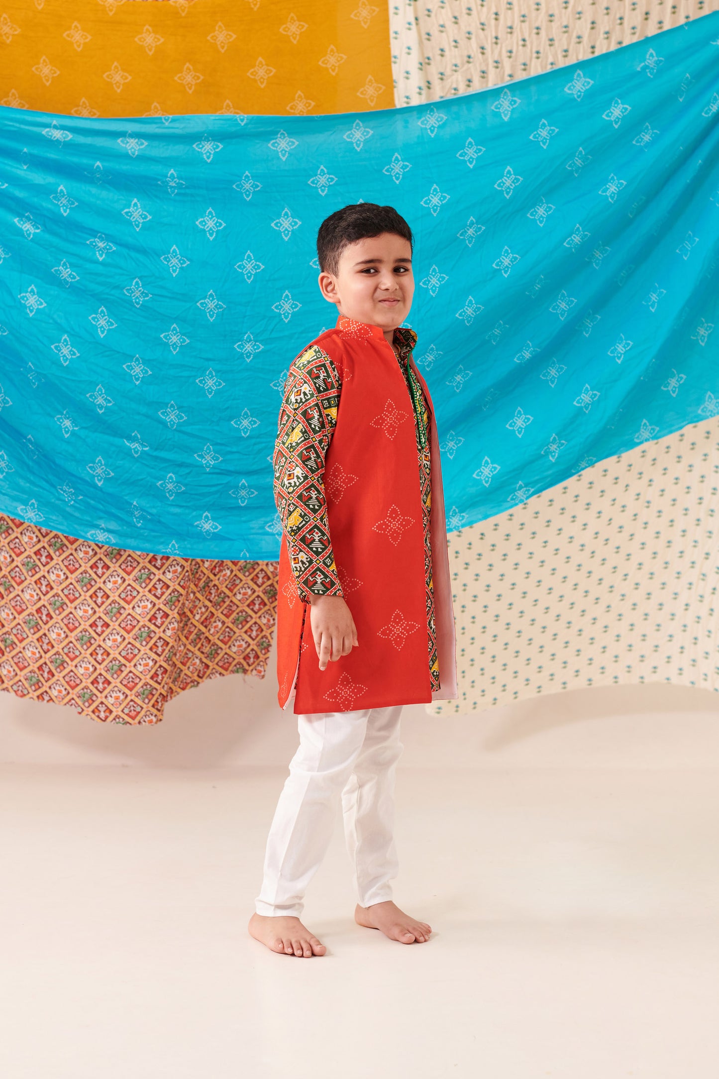 BOY OPEN BANDHANI BANDI SET