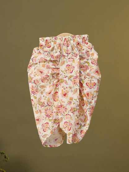Embroidered Dhoti Set
