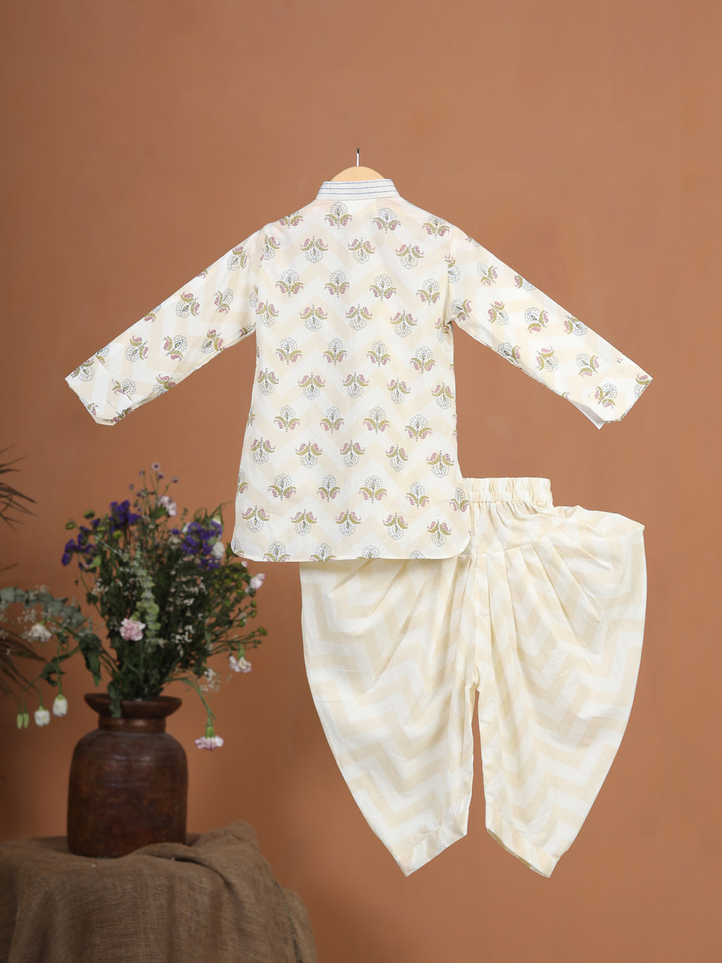 Floral Cotton Kurta Set